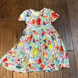 Colorful Kids Party Dress